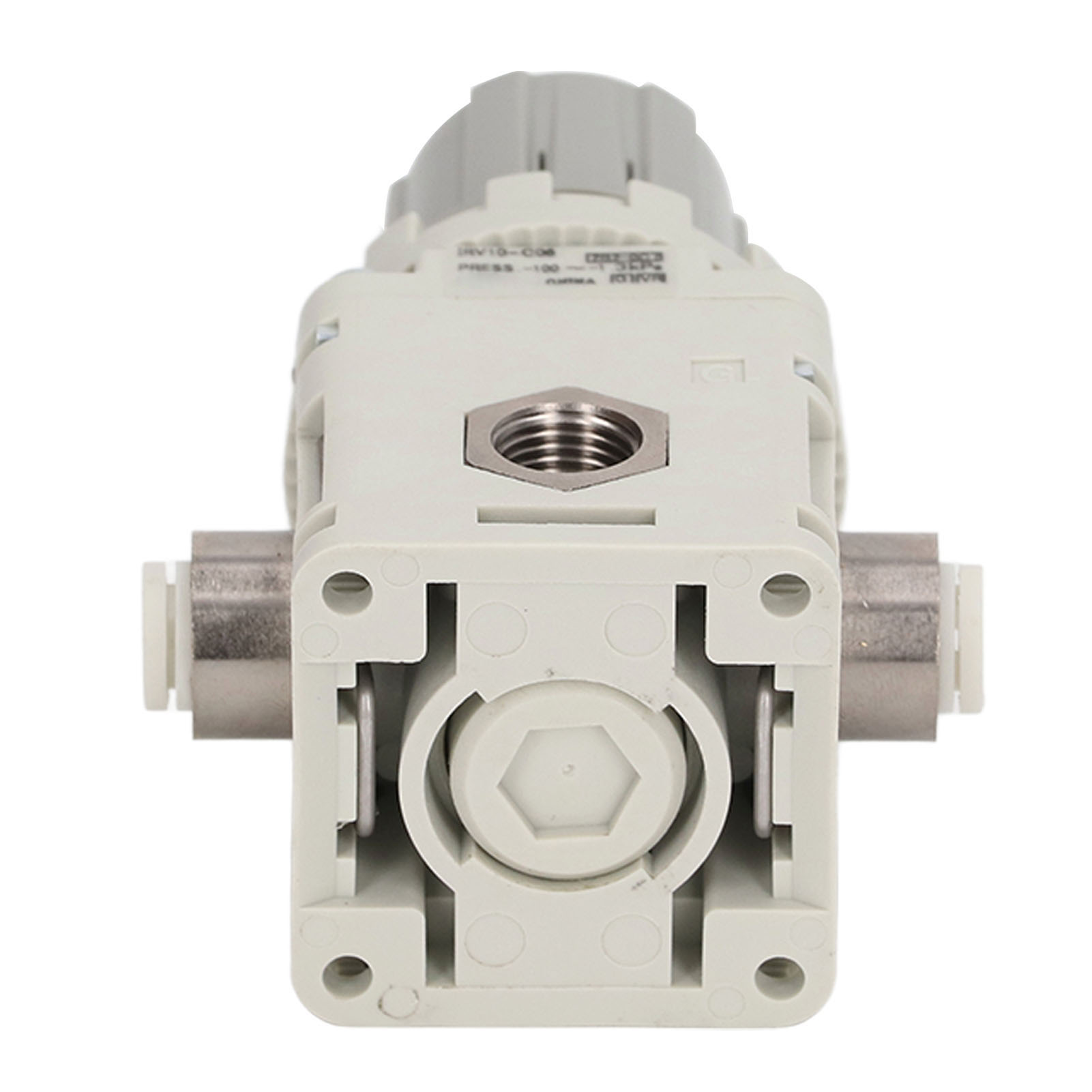 Pneumatischer Druckregler, Vakuum, Unterdruck-reduzierventil, Typ Smc Mit 6 Cm Geradem Rohr