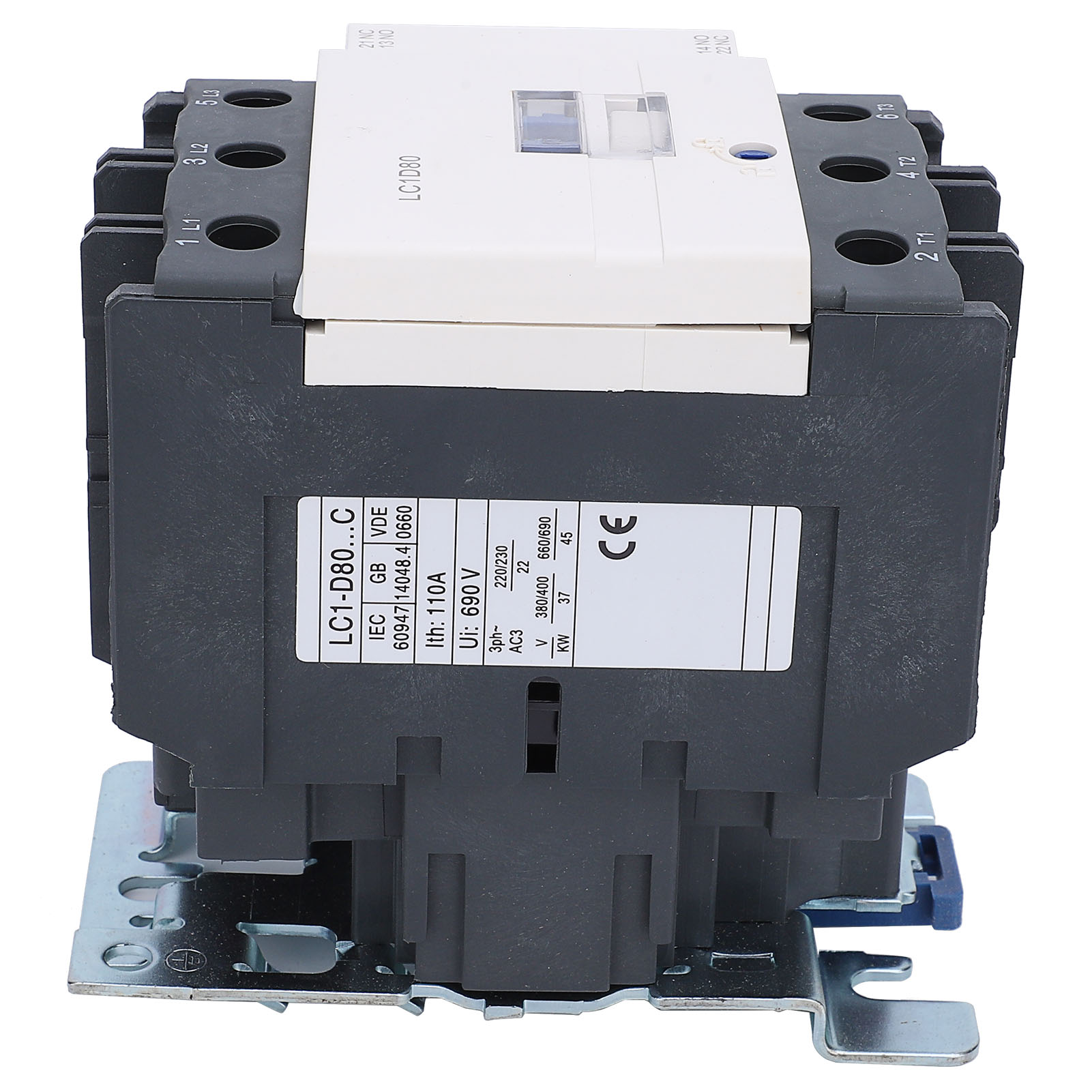 Lc1d80 Dreiphasen-schütz 220 V 80 A, Wechselstromspule, 50/60 Hz, 3-polig