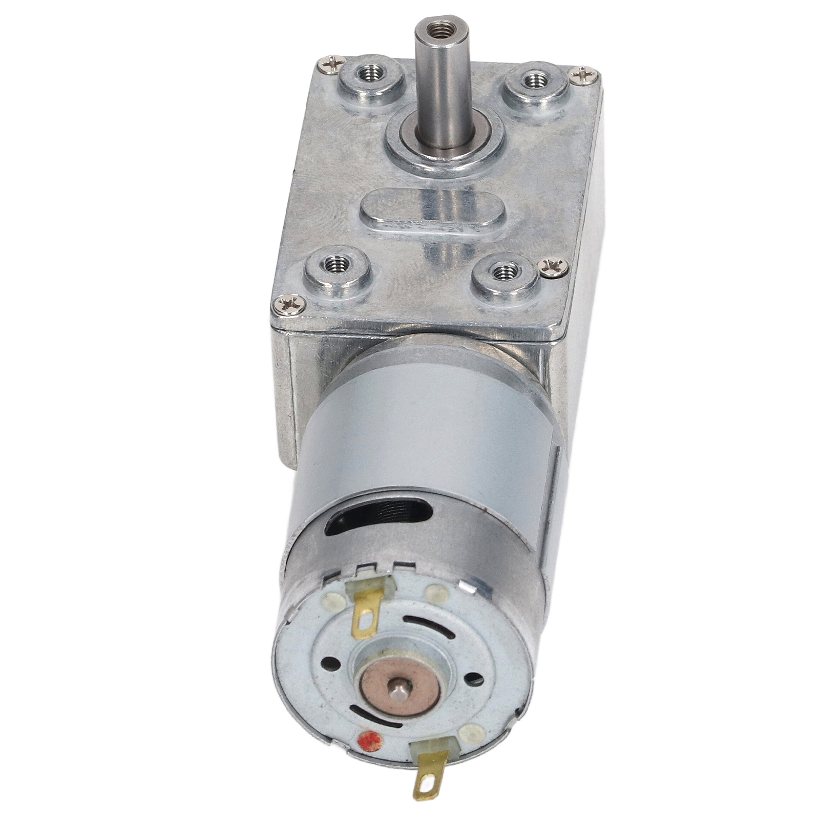 12v Dc 60rpm Selbsthemmender Schneckengetriebemotor, Im Uhrzeigersinn Und Gegen Den Uhrzeigersinn, Für Tore, Fenster Und Winden.
