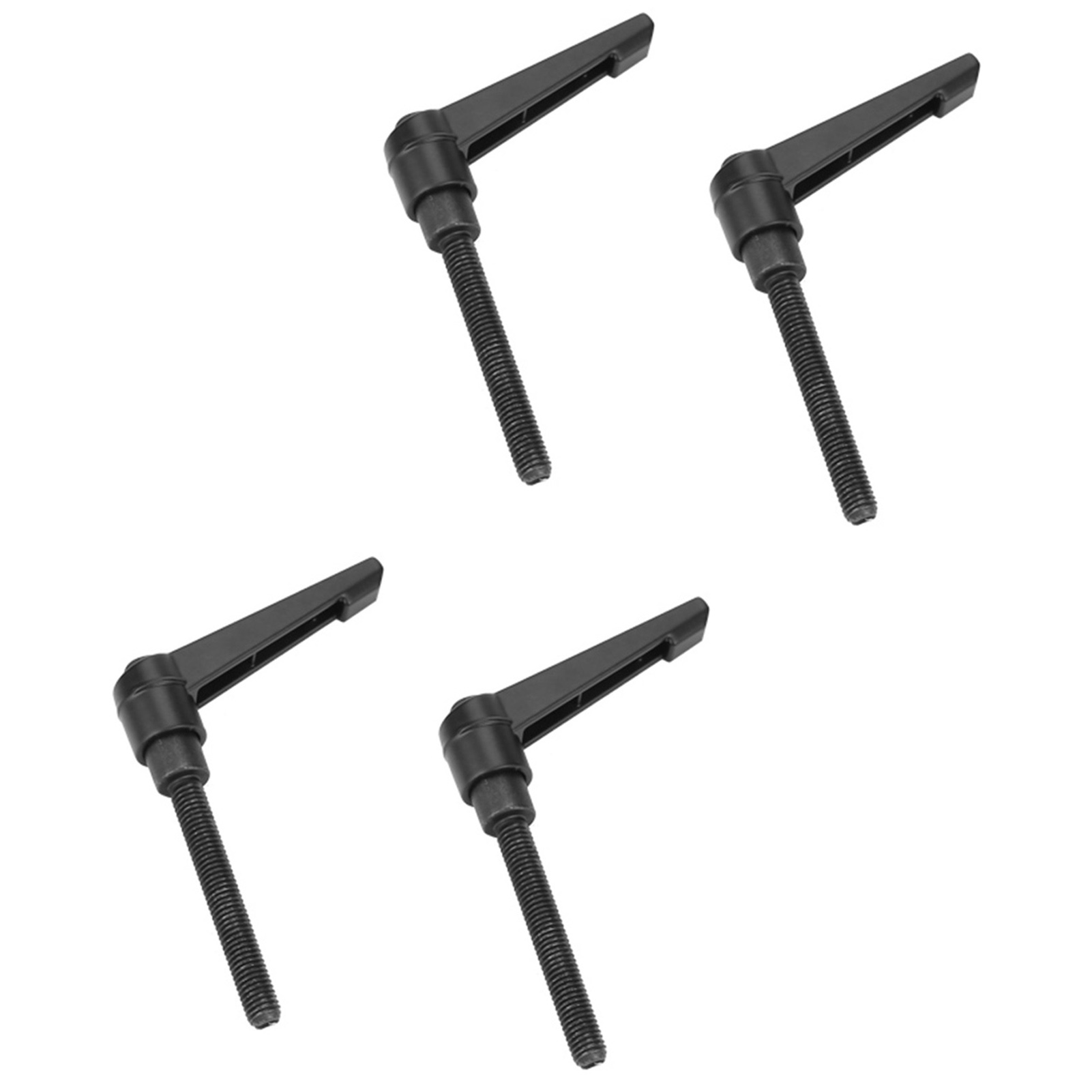 Verstellgriffe Aus Metall, M8-außengewinde, 80 Mm, Set Mit 4 Verstellbaren Befestigungsknöpfen