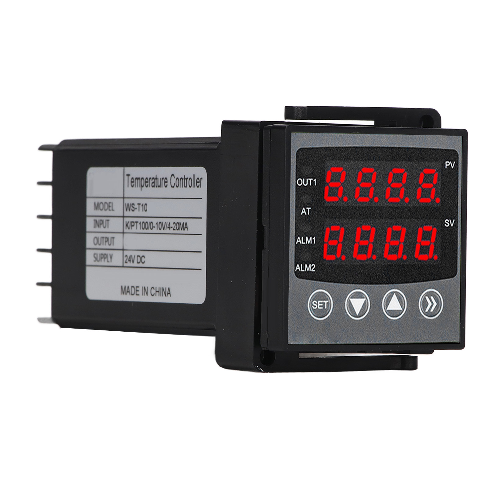 Pid-digitalthermostat Mit Alarmfunktion, Intelligenter Dual-display-controller, 24 V Dc