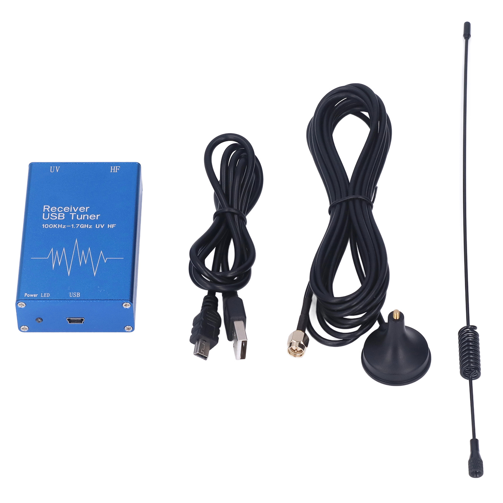 Drahtloser Usb-sdr-rtl-empfänger 100 Khz–1,7 Ghz Uhf Vhf Hf Elektronisches Bauteil