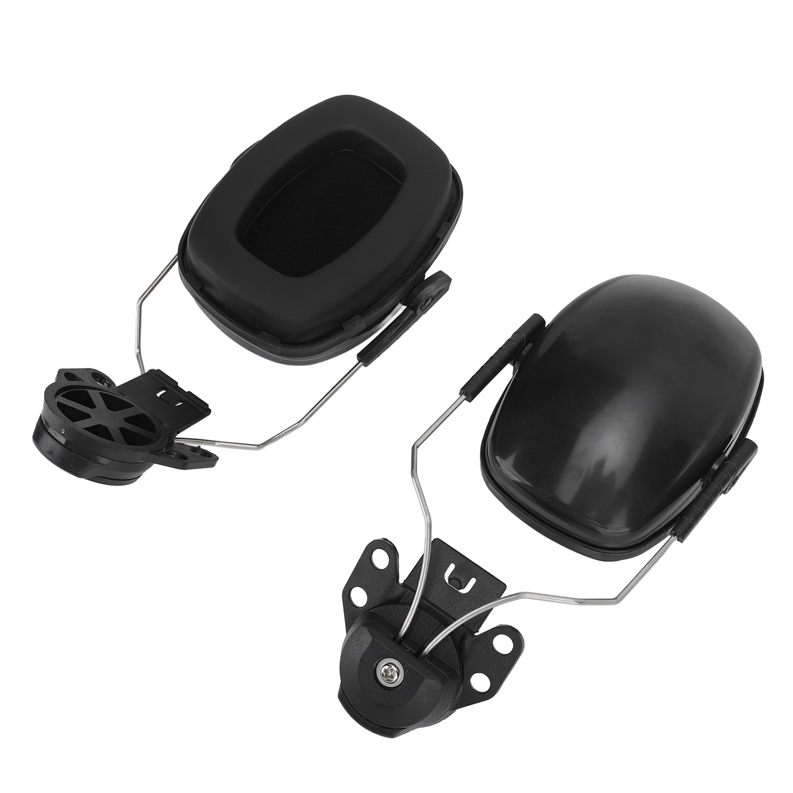 Bauhelm Mit Geräuschdämpfenden Gehörschützern, Geräuschdämpfende Ohrmuscheln Für Schutzhelme, Ideal Für Bauarbeiten, Holzfällen, Schneiden Und Schleifen.