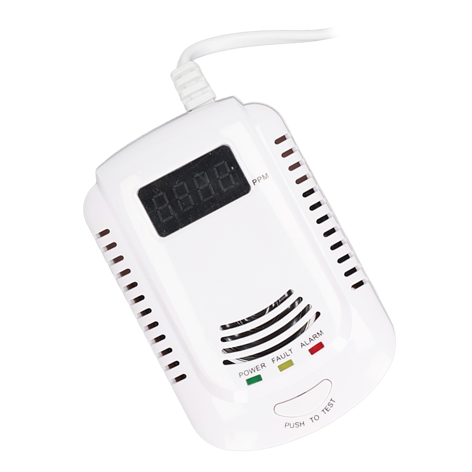 Tragbarer Gasleckdetektor Für Brennbare Gase, Methan Und Öl, Alarm Ab 3000 Ppm, Eu-stecker 90–240 V
