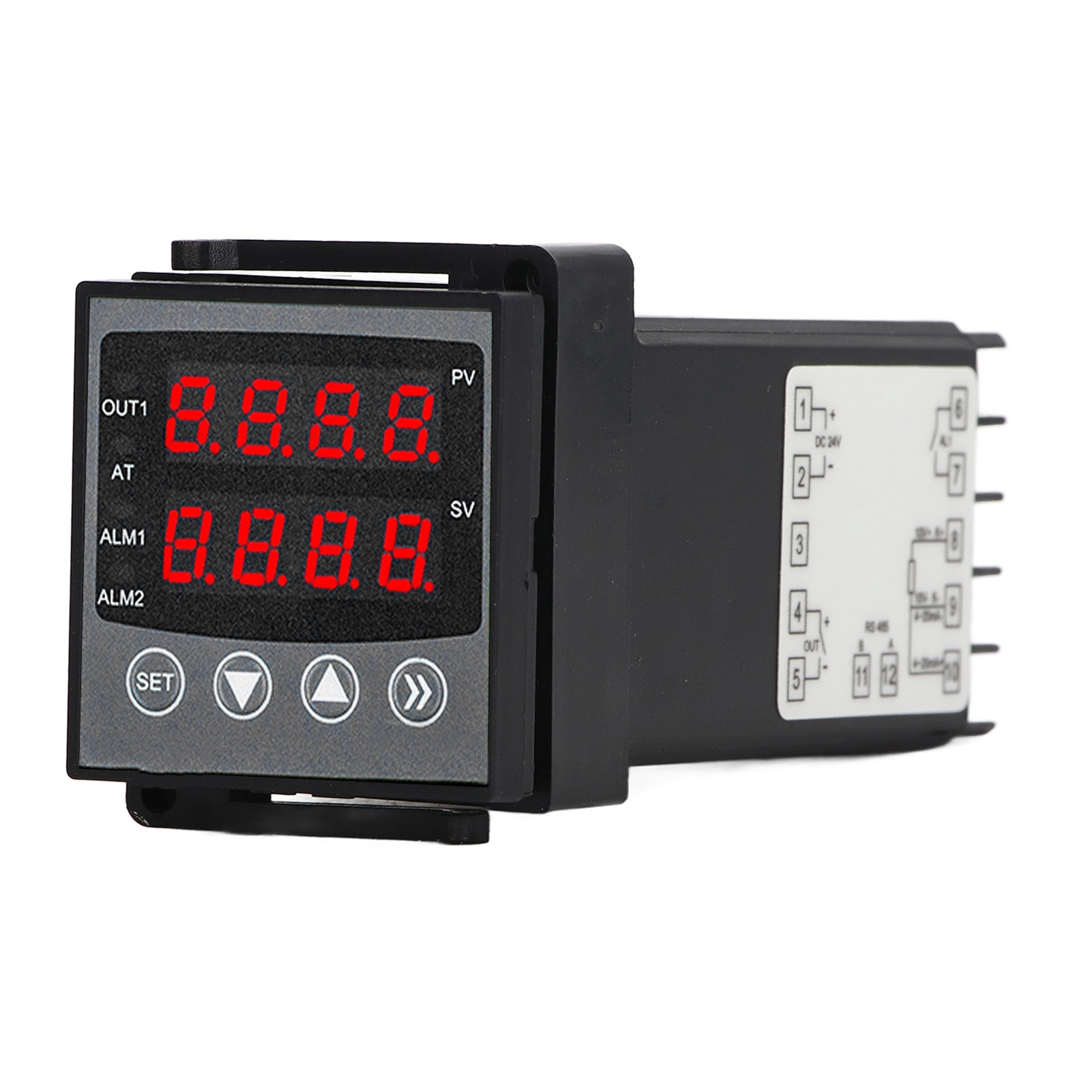 Intelligenter Pid-thermostat Mit Digitalanzeige, Abs-gehäuse, Temperaturregler Für Zuhause, Dc24v