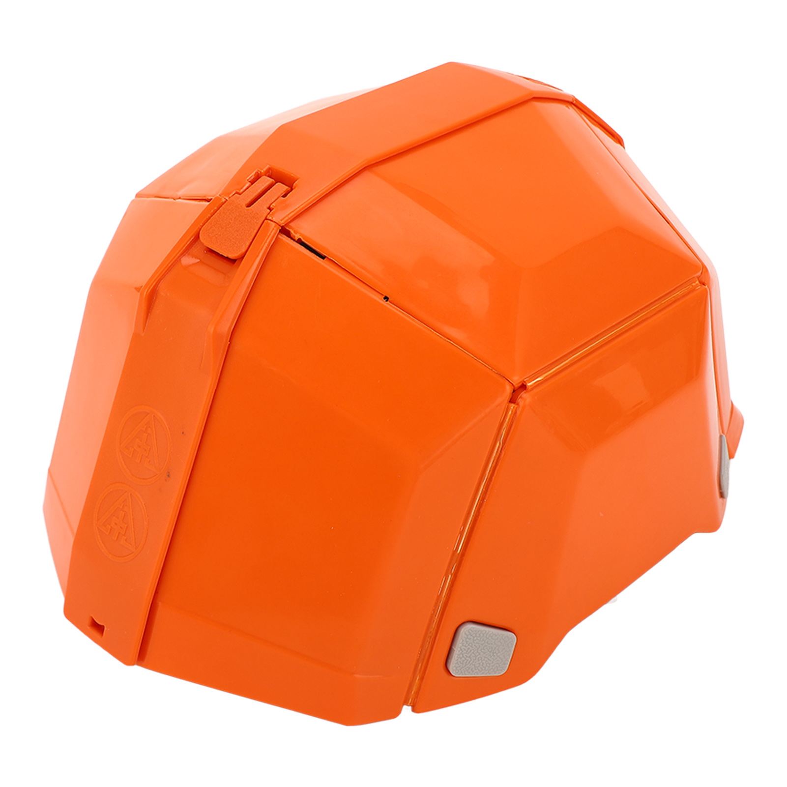 Hochfester, Faltbarer Kunststoffhelm, Kopfschutz, Sicherheit Auf Baustellen, Beim Sport, Auf Reisen, Orange