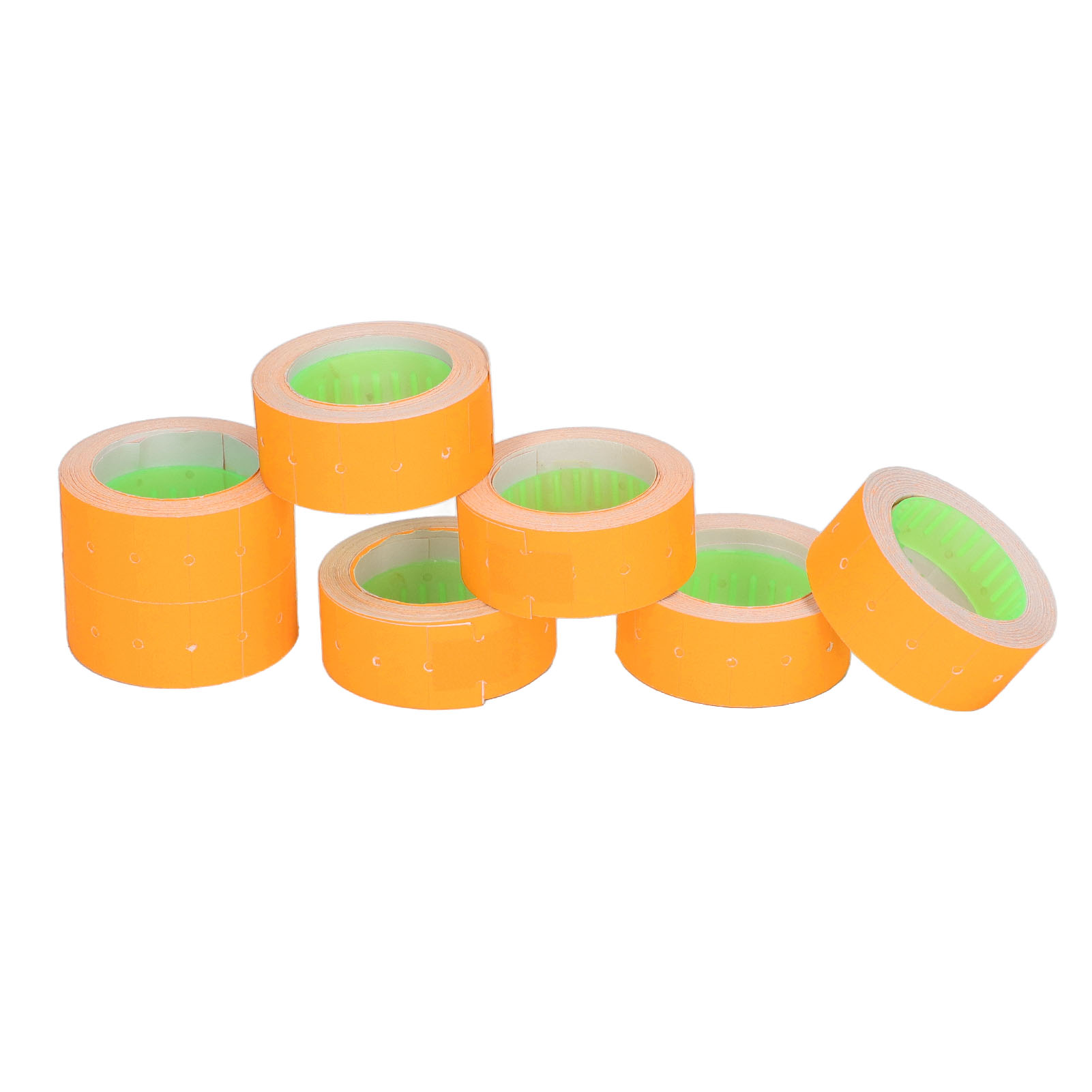 3er-pack Preisschilder (15.000 Stück), Einreihig, 21 X 12 Mm, Für Etikettierpistole M5500 Mx5500, Orange