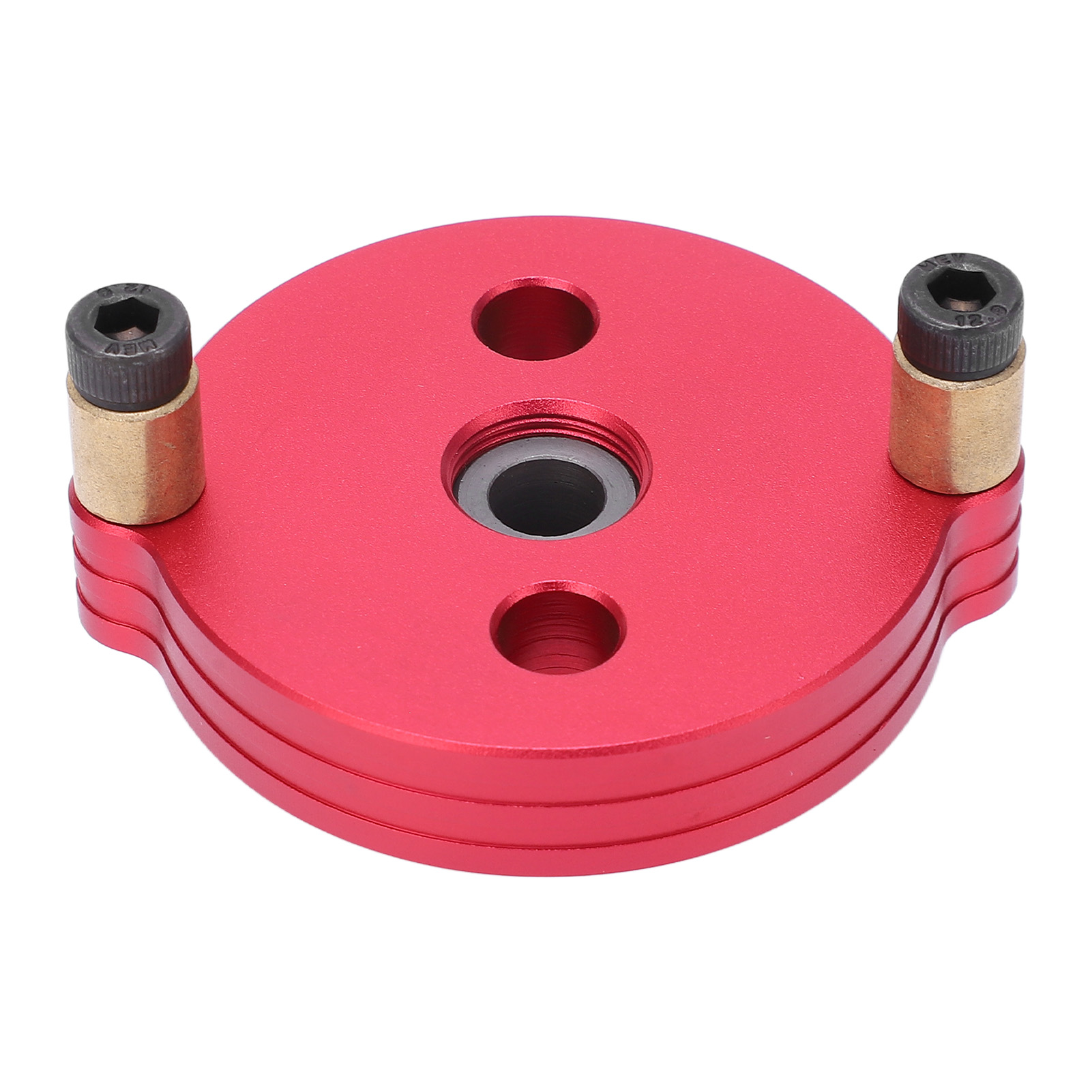 Gerade Holzbohrmaschine Mit Roter Aluminium-bohrführung Und 2-10-mm-steckschlüssel