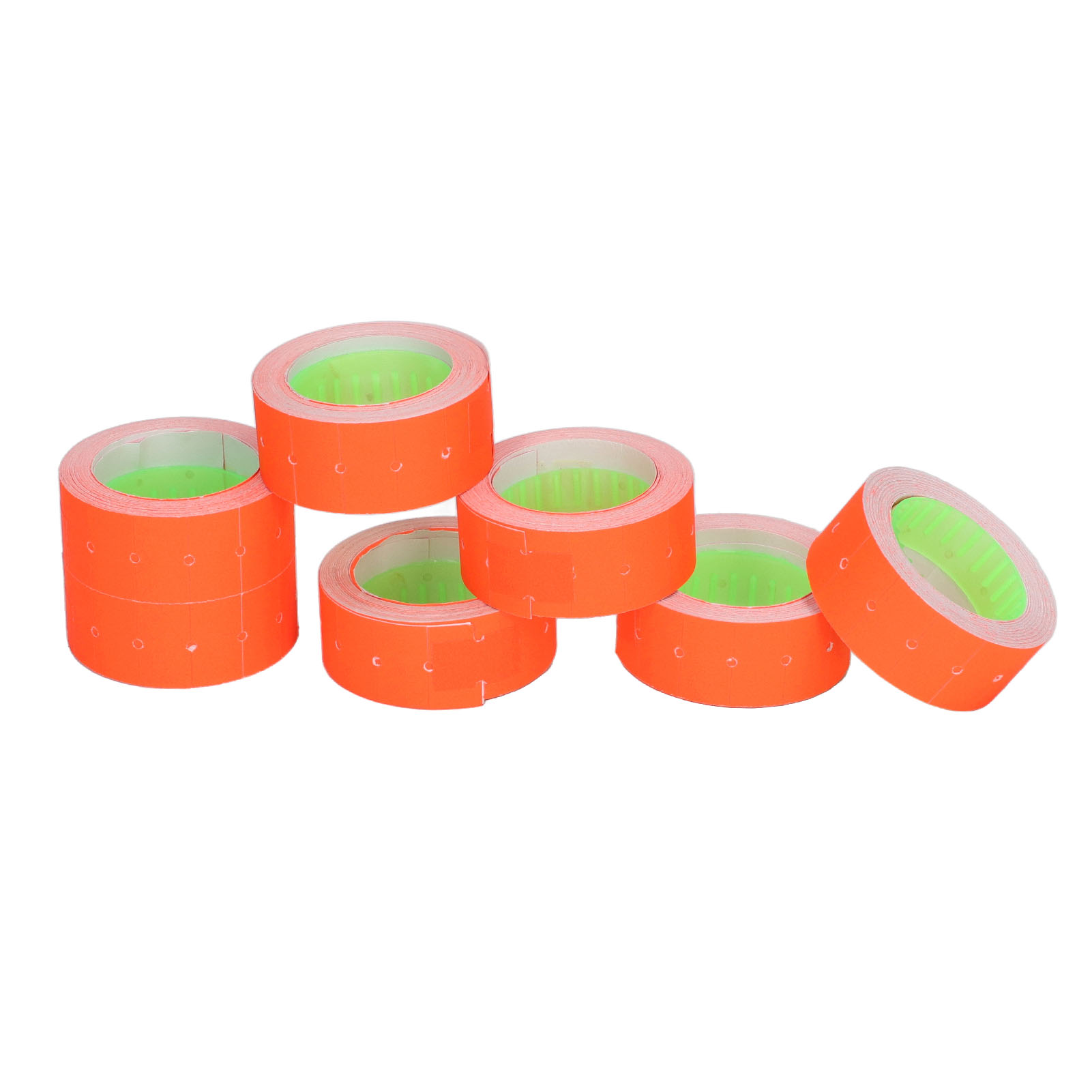 Preisschilder, 3 Rollen, 15.000 Stück, 21 X 12 Mm, Passend Für Etikettierpistolen M5500 Und Mx5500, Rot