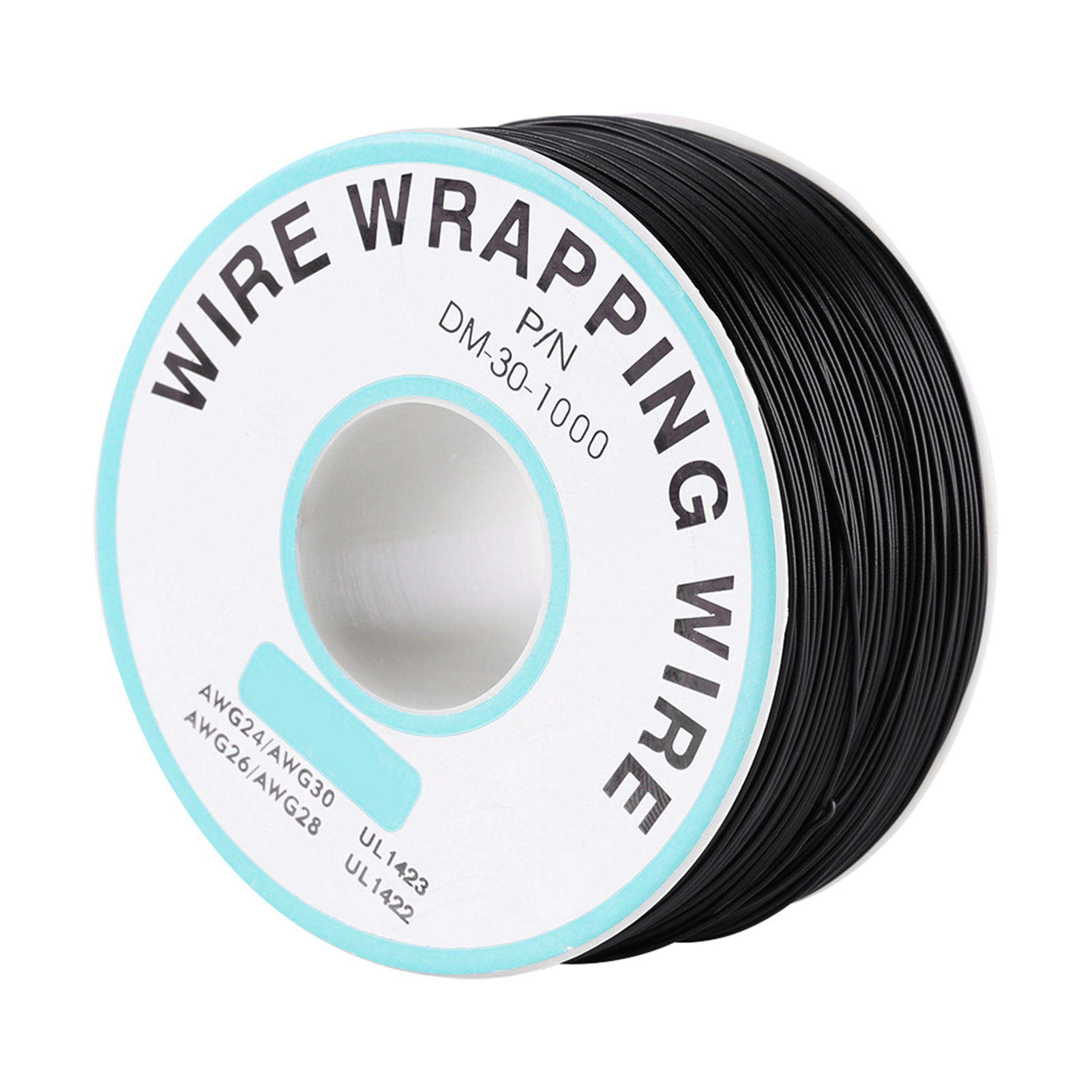 0,25 Mm Schmuckdraht, Einadrig, 30 Awg, 250 M Spule, Schwarz