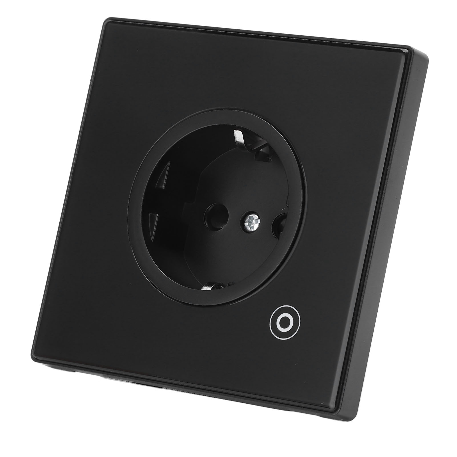 Intelligente Steckdose 16a 3000w Modernes Design Multifunktionale Zeitschaltuhr Wandsteckdose Eu-stecker 95-245v Schwarz Wlan-version