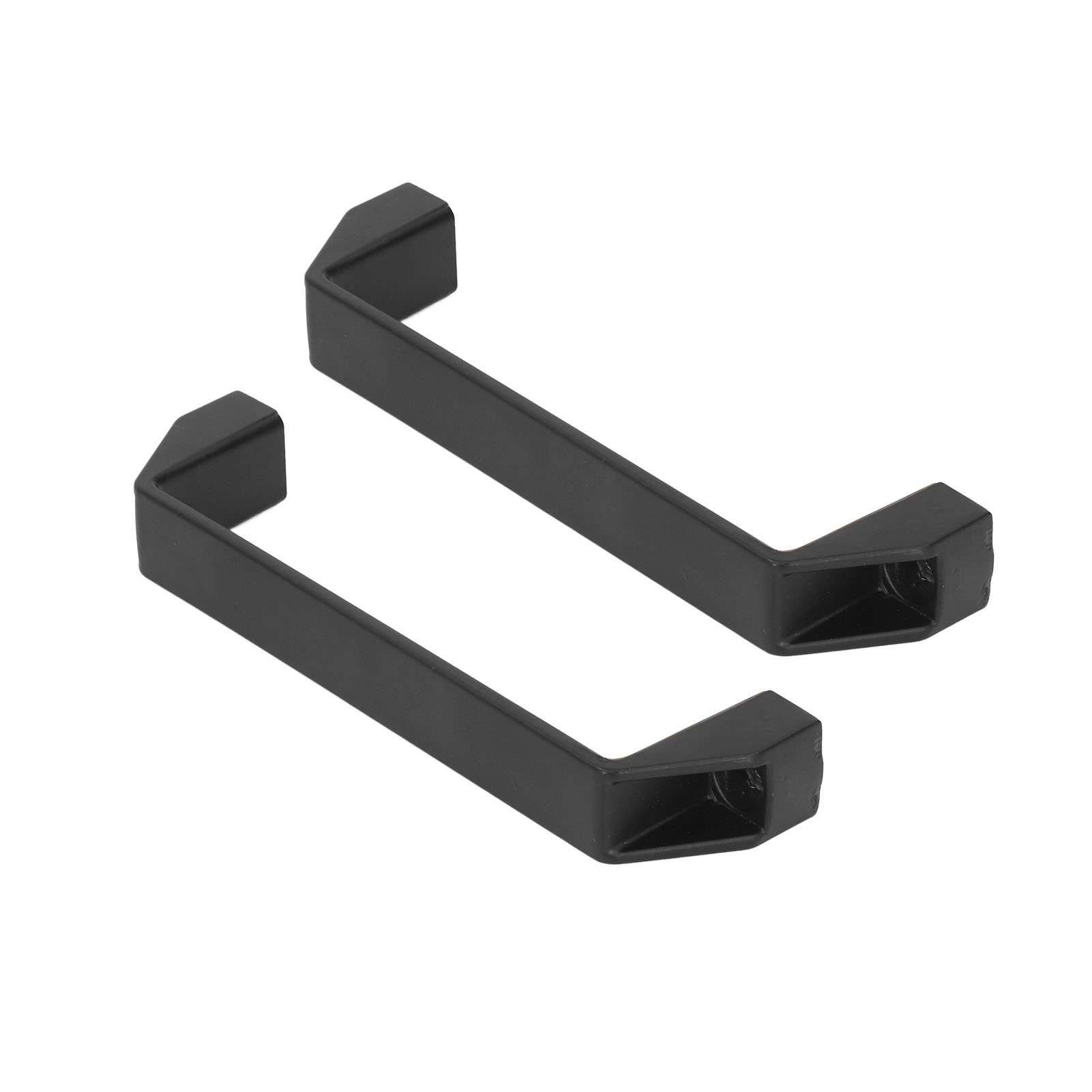 Moderner Zweiteiliger Türgriff, 180 Mm Lochabstand, Hochfeste Aluminiumlegierung, Schwarzer Zuggriff Für Möbel Und Tore