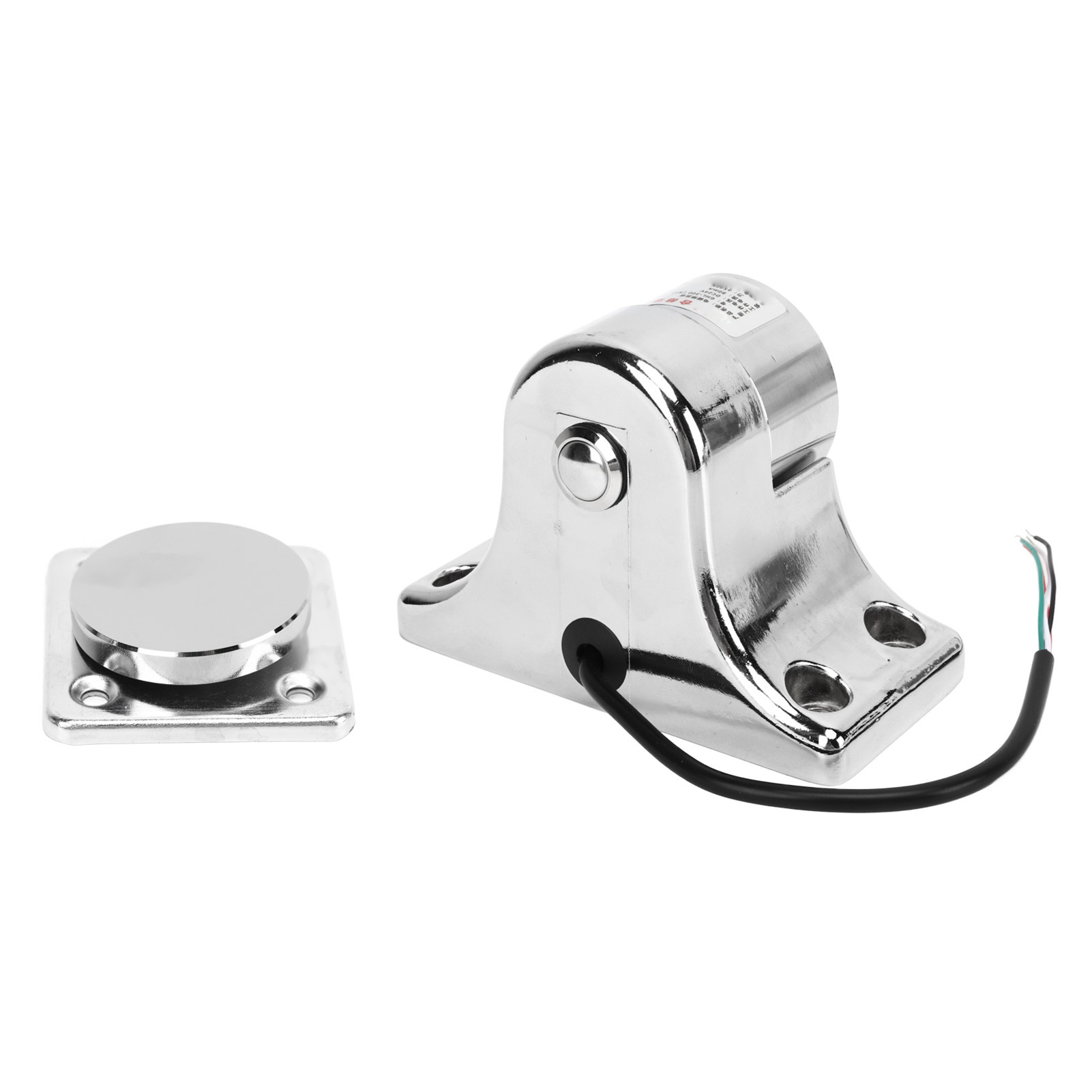 Elektromagnetischer Türstopper Aus Silber-zink-legierung, 55 Kg, Feuerfester Türhalter Für Den Boden, Brandschutz