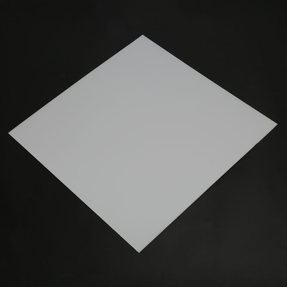 Weiße Pom-platte 300x300mm X2 - Polyoxymethylen-kunststoffplatte