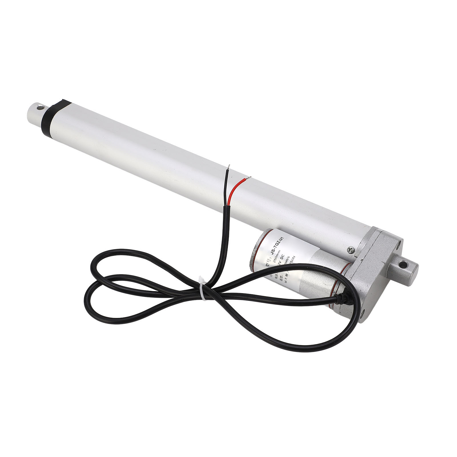Mini-linearantrieb 750 N, 250 Mm Hub, 12 V Für Landwirtschaftliche Außenmotoren, Robotik, Hausautomation, Weiß Mit Fernbedienung