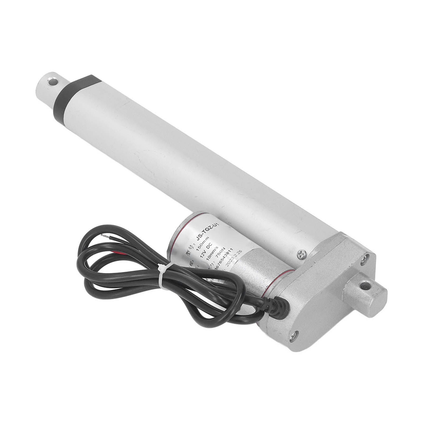 Elektrischer Stellantrieb, 12 V, 750 N, 150 Mm Hub, Linearmotor Für Hebesysteme, Weiß