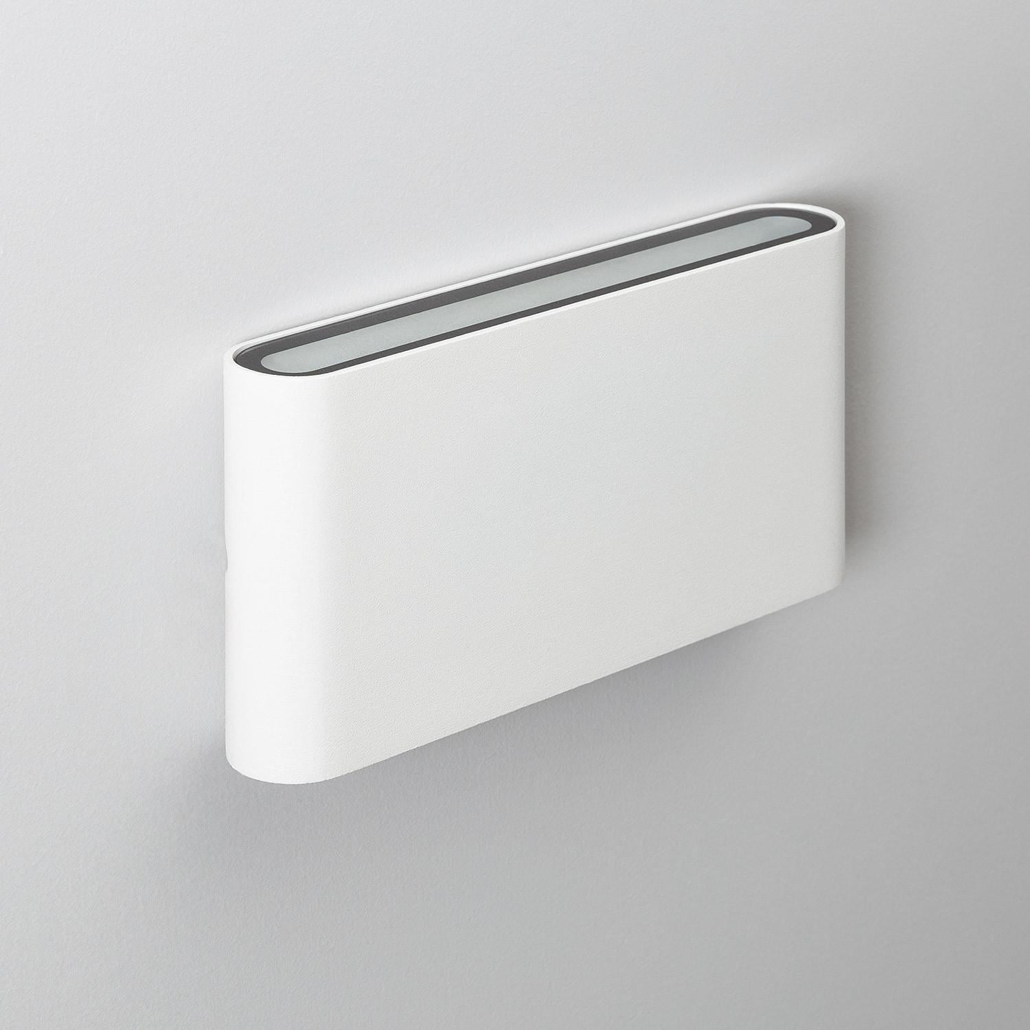 Led Wandleuchte Außen Doppelseitige Beleuchtung Aluminium Luming 4000k Weiß Neutralweiß ↔17 Cm