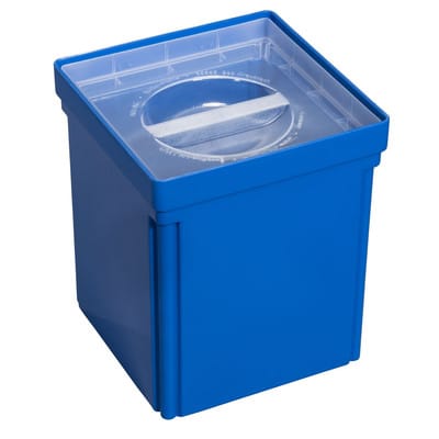 EuroPlus Insert l 130/3 blau Box (b x h x t) 108 x 130 x 108 mm Anzahl Fächer: 1 Inhalt 1 St - Allit