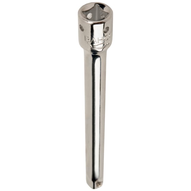 Bahco 1/4-Verlängerung mit Vierkantantrieb und vier Öffnungen, 101 mm