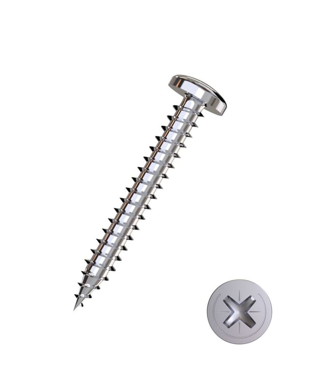 Masidef - Connex Blechschrauben 4.8 x 19 mm ph 2 - 20 Stk. Blechschrauben
