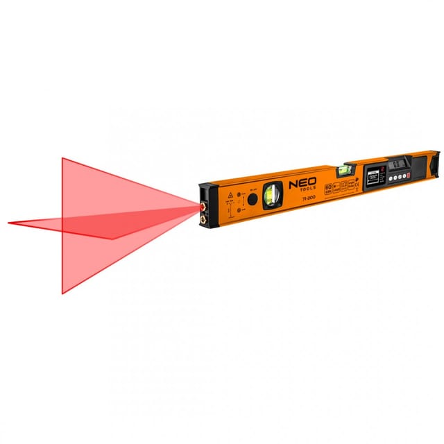Wasserwaage mit elektronischer Anzeige 60 cm