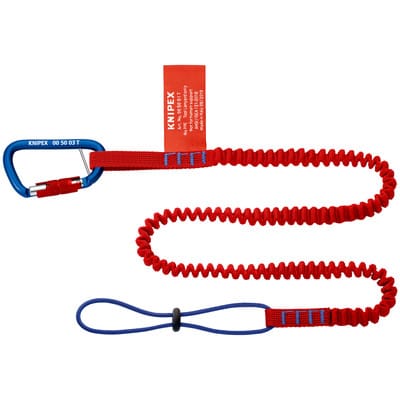 Knipex - tt Fangleine mit Mat.-Karabiner