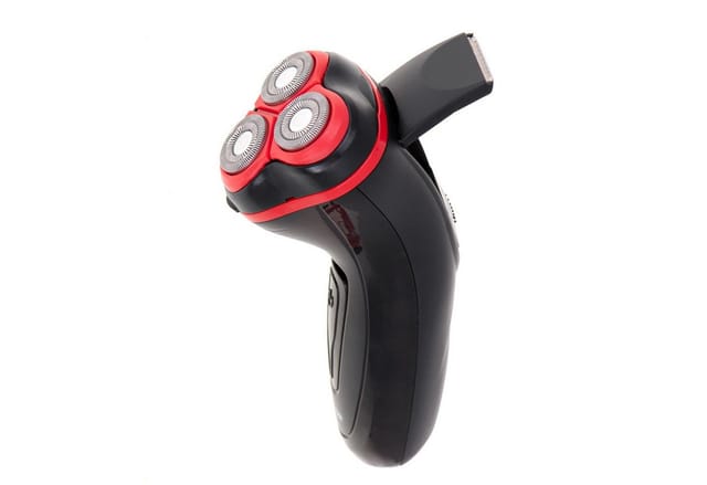 Fabrilamp - Mesko Home ms 2926 Rasierer Rasiermaschine de Rotationsrasierer de Trimmer Schwarz, Rot