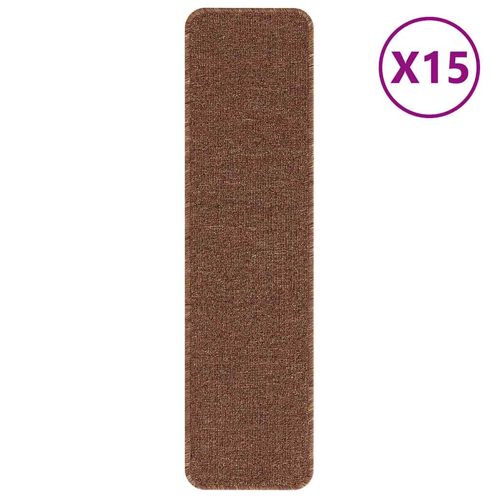 Maison Exclusive - Rutschfeste Stufenmatten 15 Stk. 75 X 20 Cm Ge