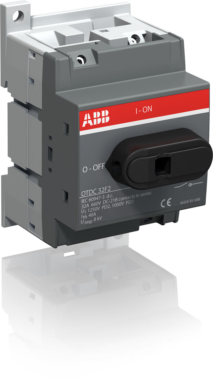 ABB OTDC32F2 DC Schalter Trennschalter 32A 660V 2P - 1SCA121456R1001
