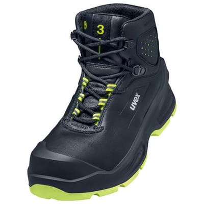 2 Stiefel S3 schwarz, orange Weite 11 6872244