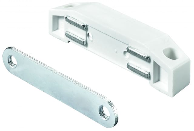 Hettich XXL-Magnetschnäpper Stahl/Kunststoff, weiß, 10 kg, 1 Stück Möbelbeschlag