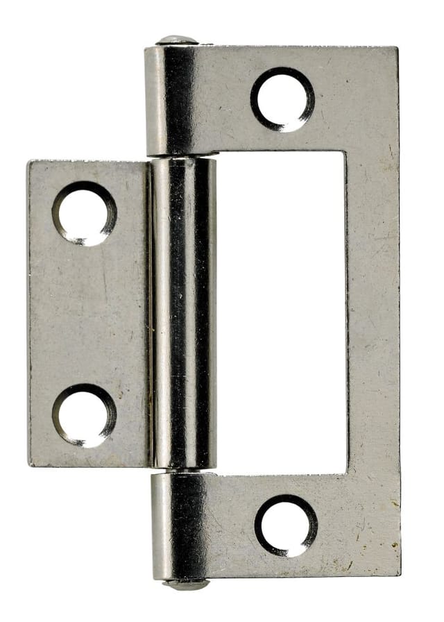 Hettich Lamellentürscharnier 50 x 23 mm, vernickelt Scharniere
