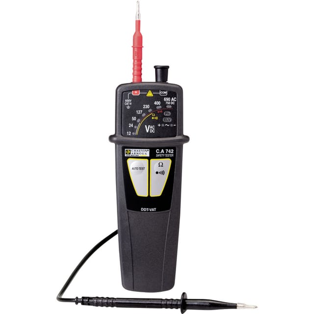 Chauvin Arnoux - c.a 742 Zweipoliger Spannungsprüfer cat iv 600 v led, Akustik