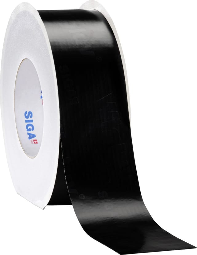SIGA Wigluv ® black 20/40 60mmx25m für das winddichte Anschliessen an Fenster- und Türrahmen