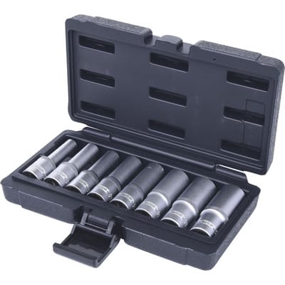 1/2" Torx-E-Stecknuss-Satz, lang, 8-tlg, E10-E24