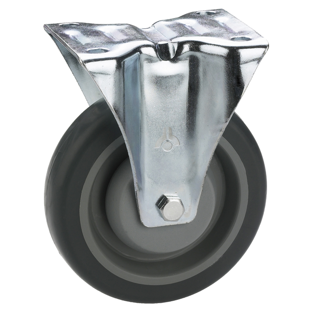Bockrolle 100 x 32 mm, Tragkr. 150 kg Möbelrollen