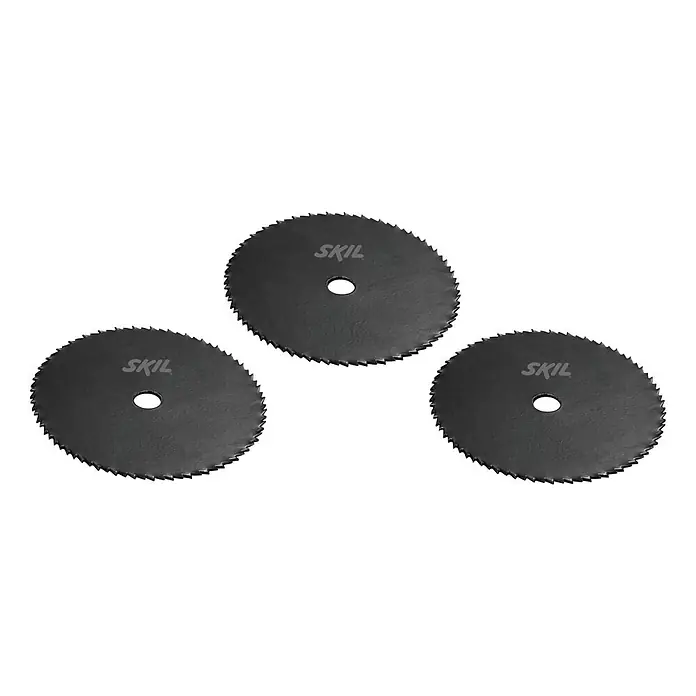 Skil - Sägeblatt-Set 3-teilig glatte Schnitte in Holz Kunststoff & Aluminium89mm