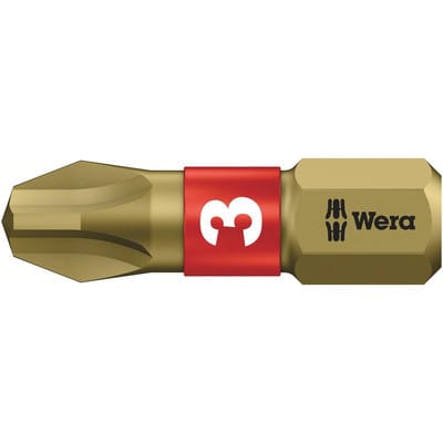 Bit BiTorsion 1/4 din 3126 C6,3 PH3x25mm Wera