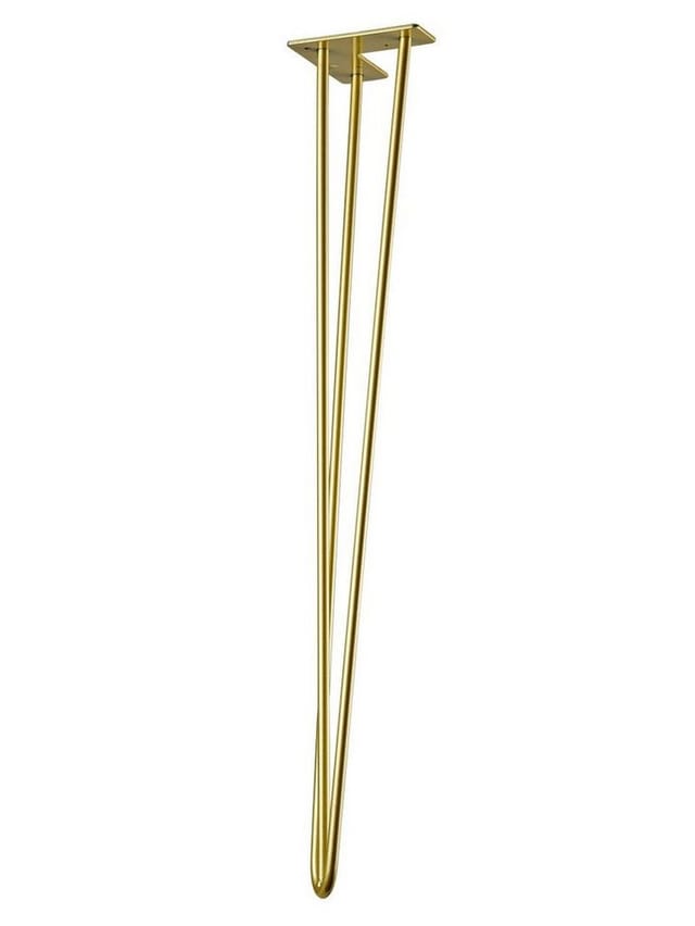Hairpin 71 x 12 x 12 cm Stahl gold - 1 Stück Hairpin - Hettich