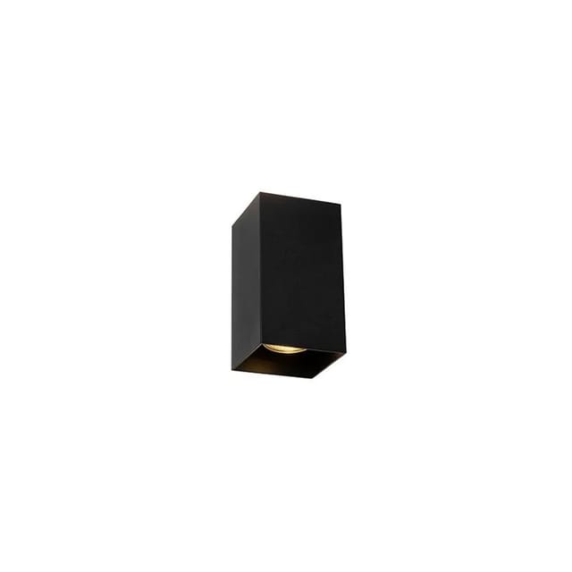 Design Wandleuchte schwarzes Quadrat - Sabbir