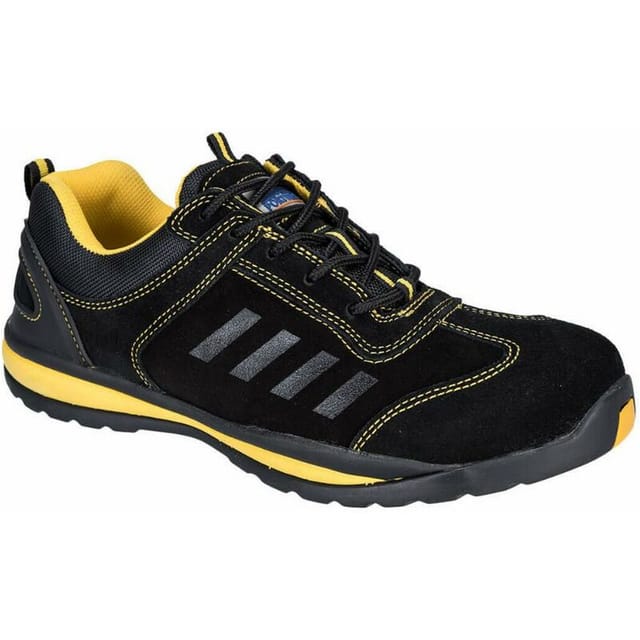 Trainer-Schuh Portwest Lusum - Größe 41 - S1P hro Steelite - FW34BKR41