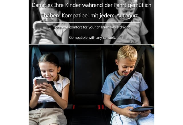 Ecence - 2er Set Gurt-polster Gurtschoner Sicherheitsgurt Autogurt-Polster Gurtschutz Babyschalen
