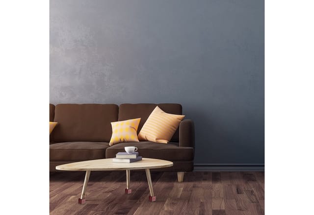Relaxdays Möbelerhöhung aus Bambus, Würfel im 4er Set, Tischerhöhung, Sockelfuß, Stuhlerhöhung, 9,4 cm groß, dunkelbraun
