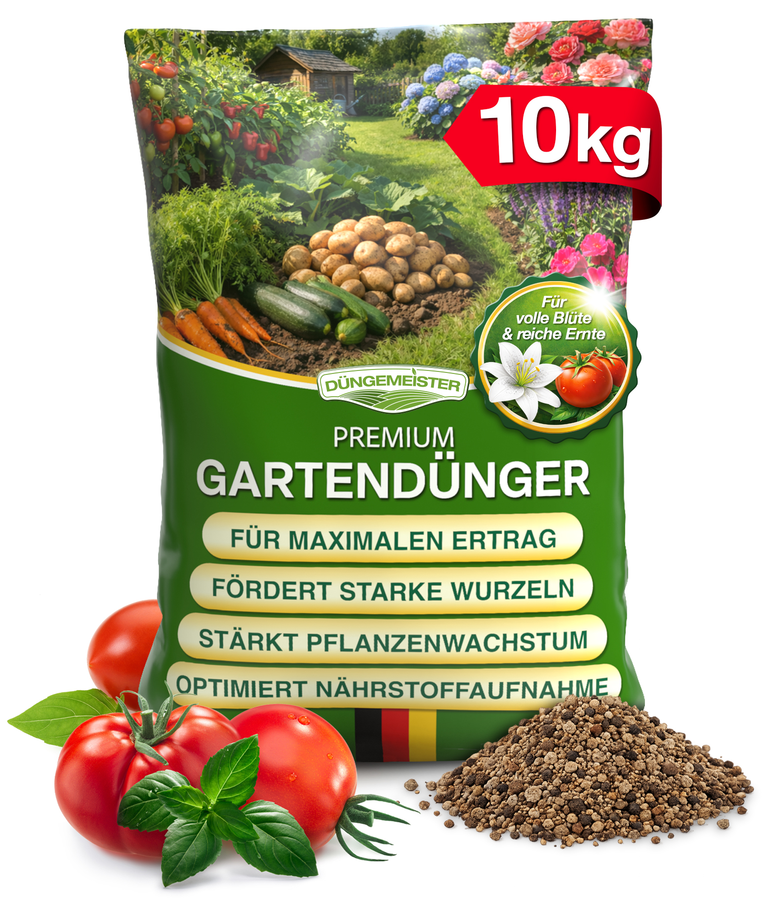Gartendünger Dünger Garten Premium Universal Langzeitwirkung 10kg