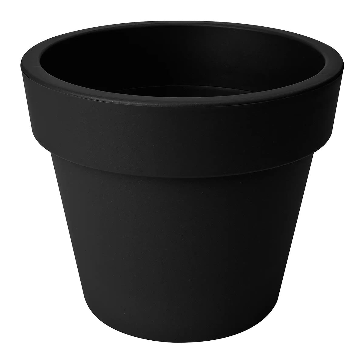 Elho - Green Basics Pflanzgefäß Schwarz Ø 47 Cm - Kunststoff