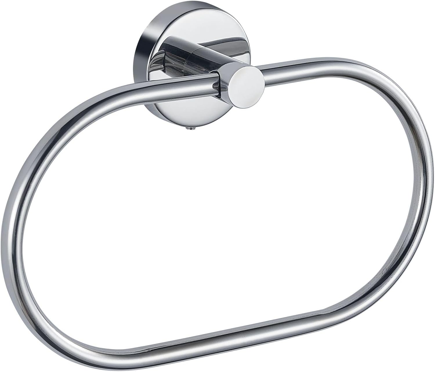 Wandmontierte Handtuchringe, Handtuchringe Aus Gebürstetem Nickel, Moderne Handtuchhalter Aus Edelstahl, Badezimmeraccessoires, Verchromt.