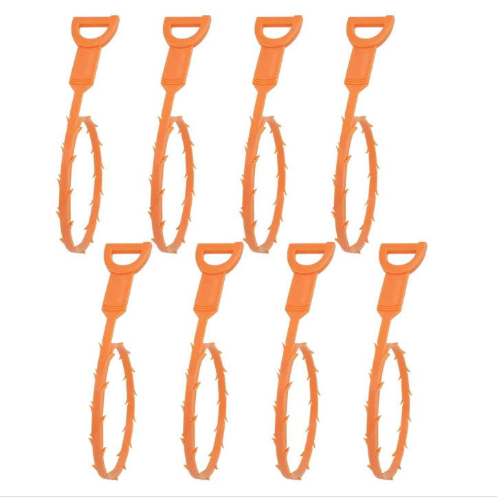 8-teiliges Abflussreinigungsset – Ideal Für Die Reinigung Von Küchen, Badewannen, Spülbecken Und Abflüssen.