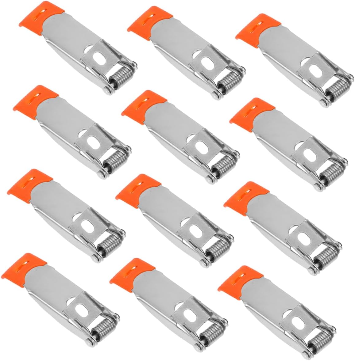 12 Federklemmen Für Einbauleuchten – Federhalterungen Für Led-deckenleuchten – Montagezubehör Für Einbaustrahler Und Lichtpaneele (58 Mm X 18 Mm)
