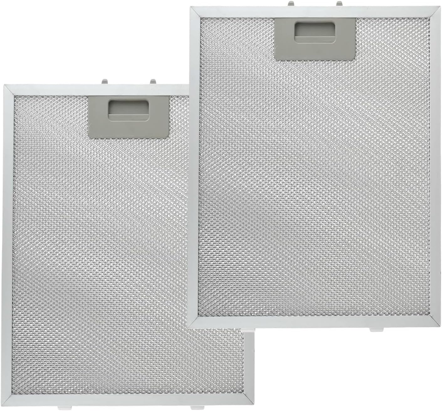 Set Mit 2 Fünflagigen Dunstabzugshaubenfiltern, Universelle Lüftungsfilter Aus Aluminiumgewebe, 320 Mm X 260 Mm