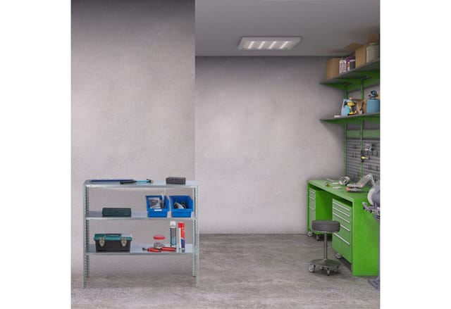 Schwerlastregal, Traglast 250 kg, 5 Ebenen, HxBxT: 185 x 100 x 30 cm, Keller & Garage, Stahl, verzinkt, silber - Relaxdays